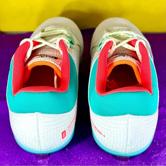 Nike Hyperdiamond 4 Pro Women's Size 12 Softball Cleats CZ5920-107 New - Picture 4 of 11